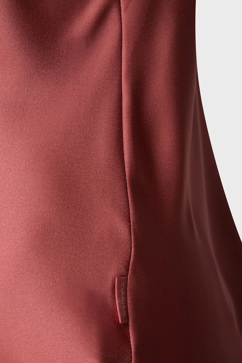 Жіночий кораловий топ SATIN CAMI 6