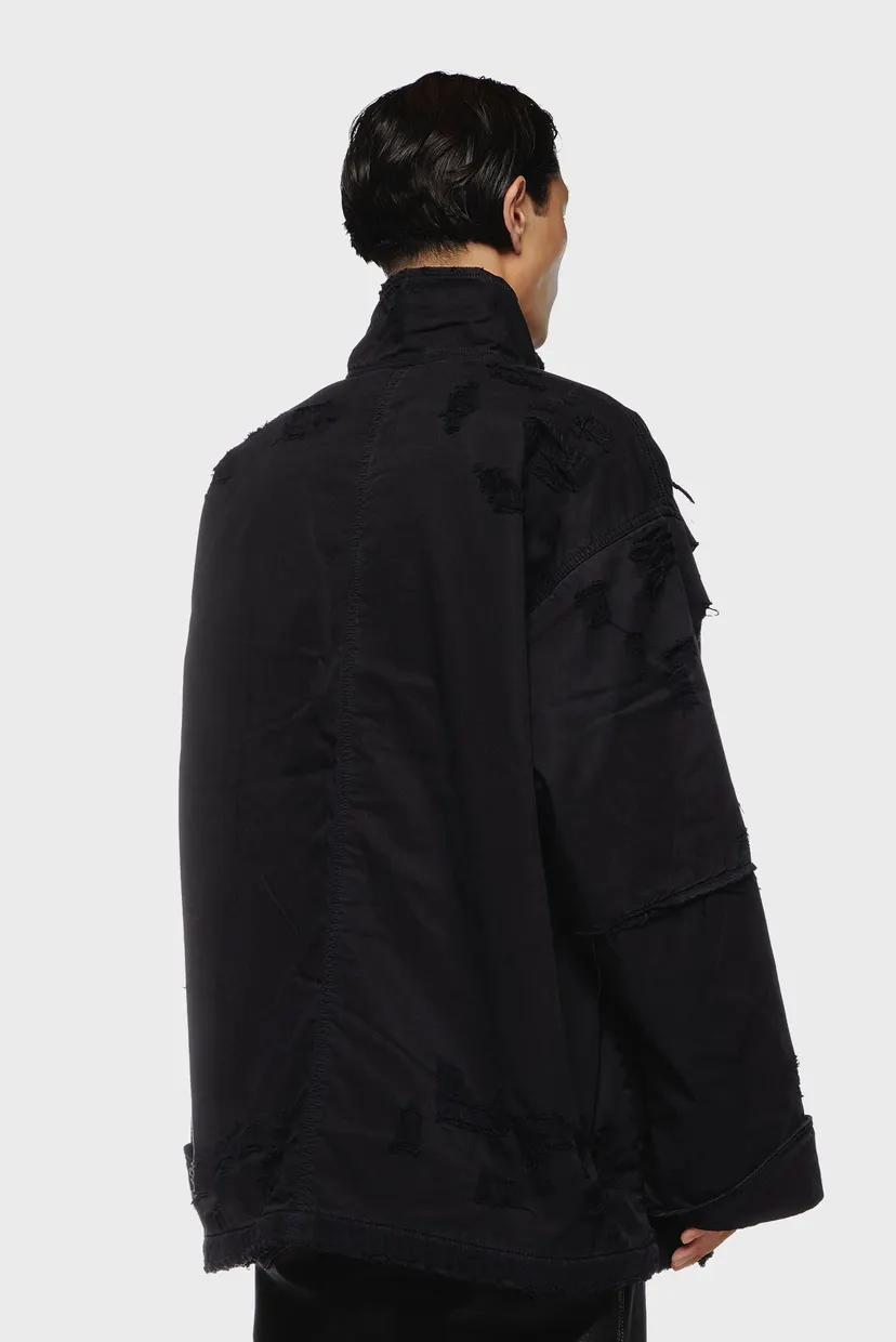 Мужская черная куртка J-OISE GIACCA Diesel A14394 0QKAQ — MD-Fashion
