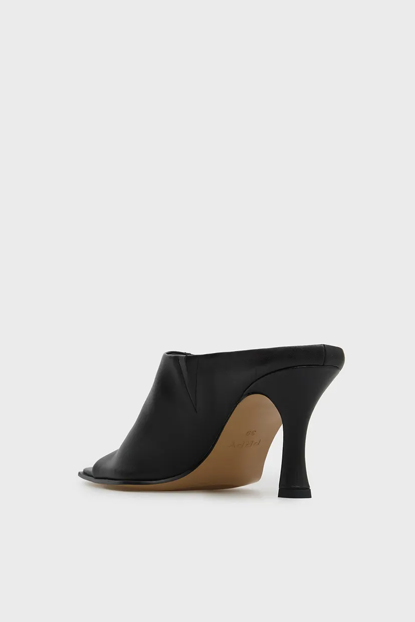 Жіночі чорні шкіряні мюлі Vionnet 5