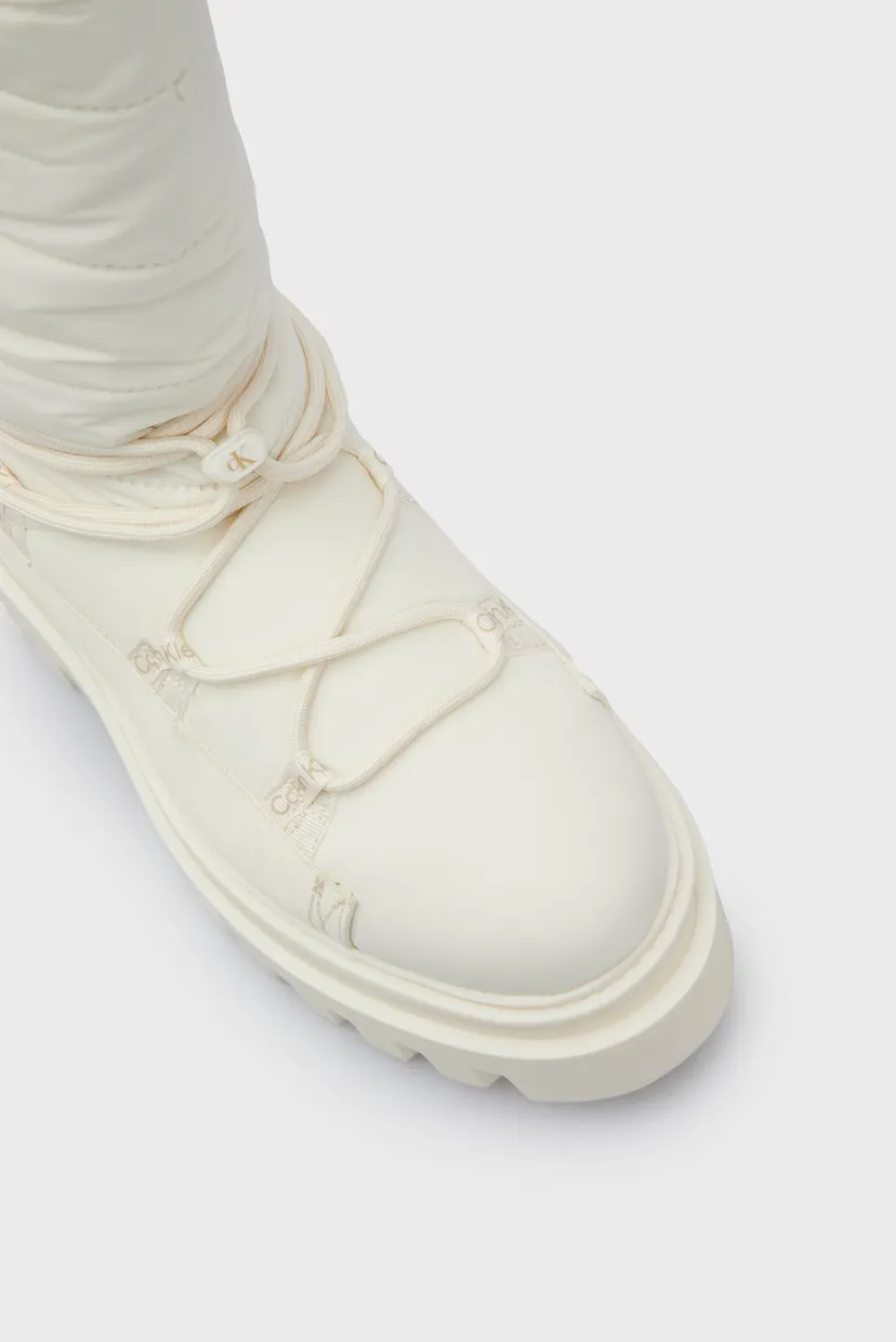 Женские белые дутики FLATFORM SNOW BOOT NYLON WN 4
