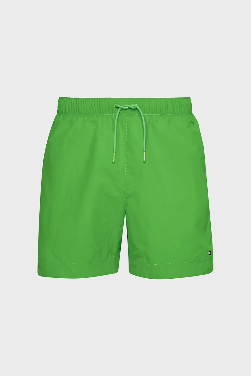 Мужские зеленые плавательные шорты MEDIUM DRAWSTRING 4