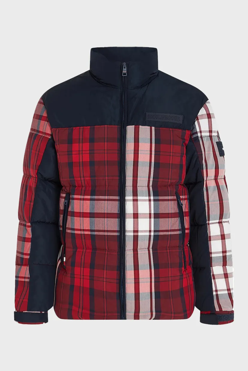Чоловіча картата куртка NEW YORK CHECK PUFFER JACKET 7