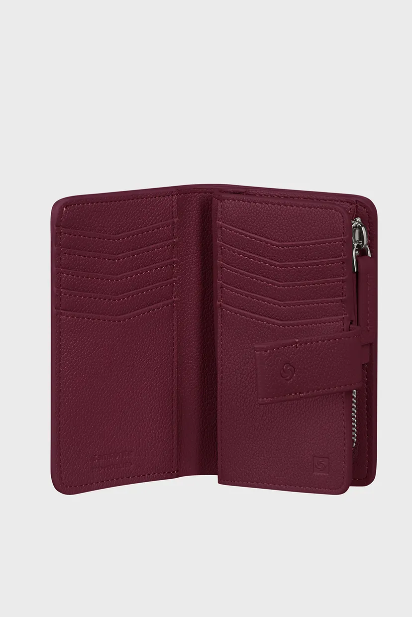 Женский бордовый кошелек BRIGHTBEYOND SLG GARNET RED 4