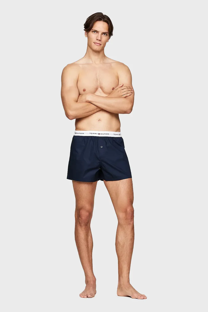 Чоловічі темно-сині труси (2 шт) 2P WOVEN BOXER 4