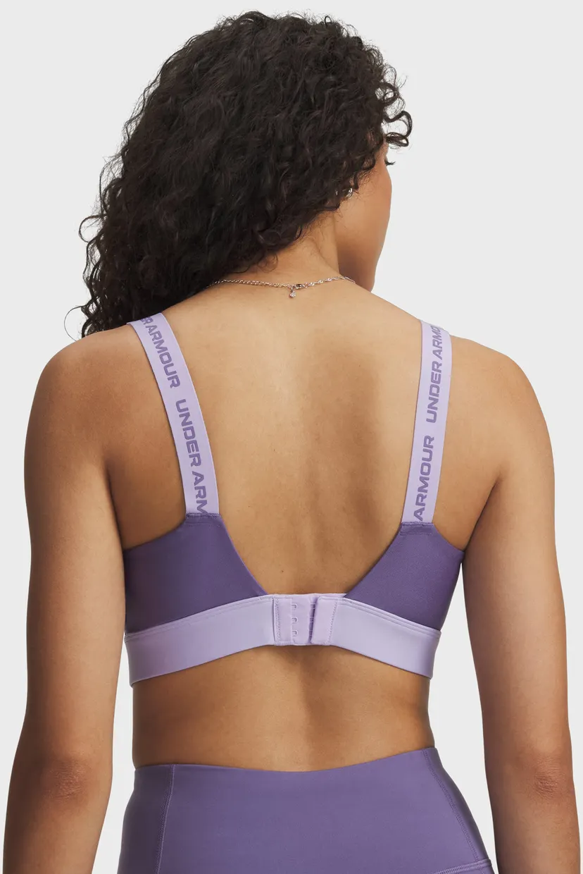 Жіночий фіолетовий топ UA Infinity High 2.0 Bra 4