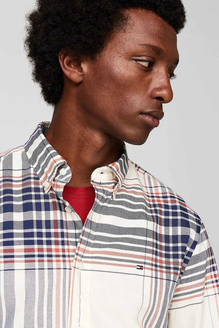Чоловіча картата сорочка XL OXFORD CHECK RF SHIRT 4
