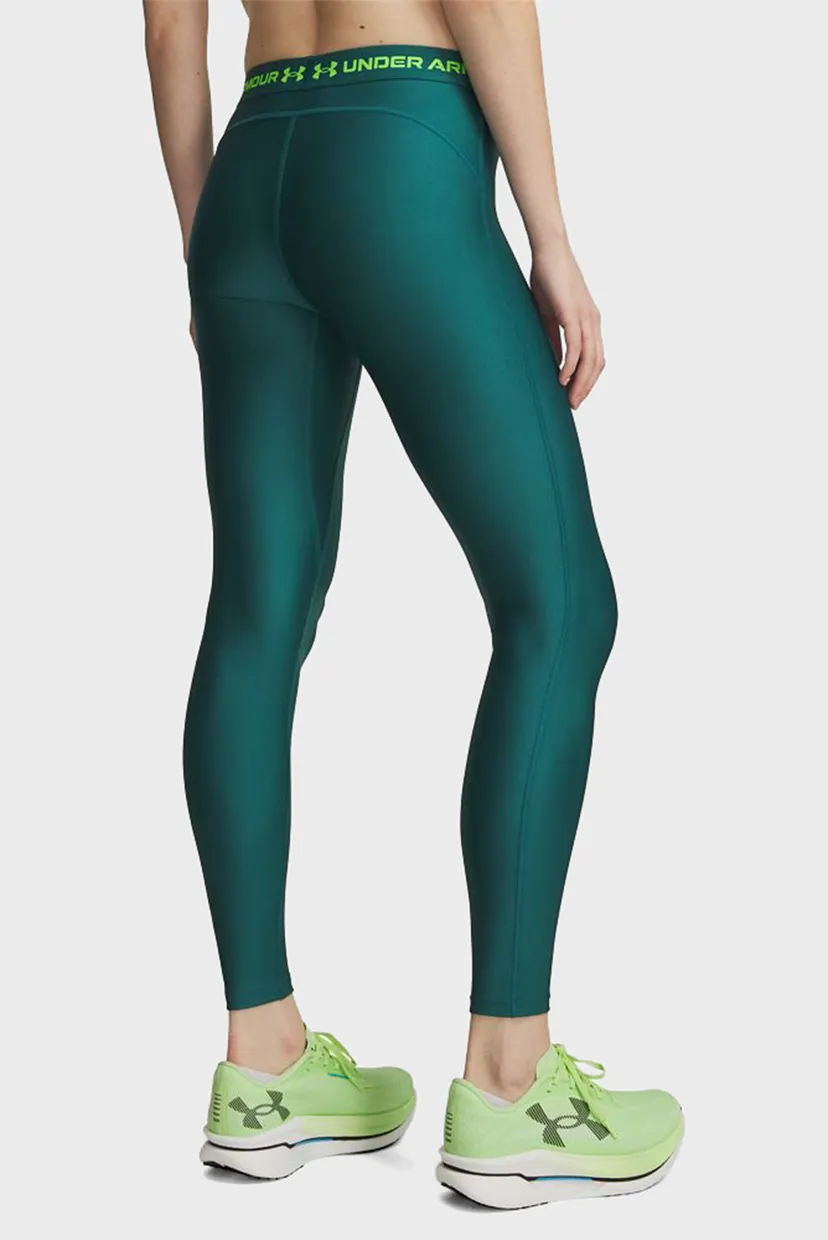 Женские зеленые тайтсы HeatGear Legging 3