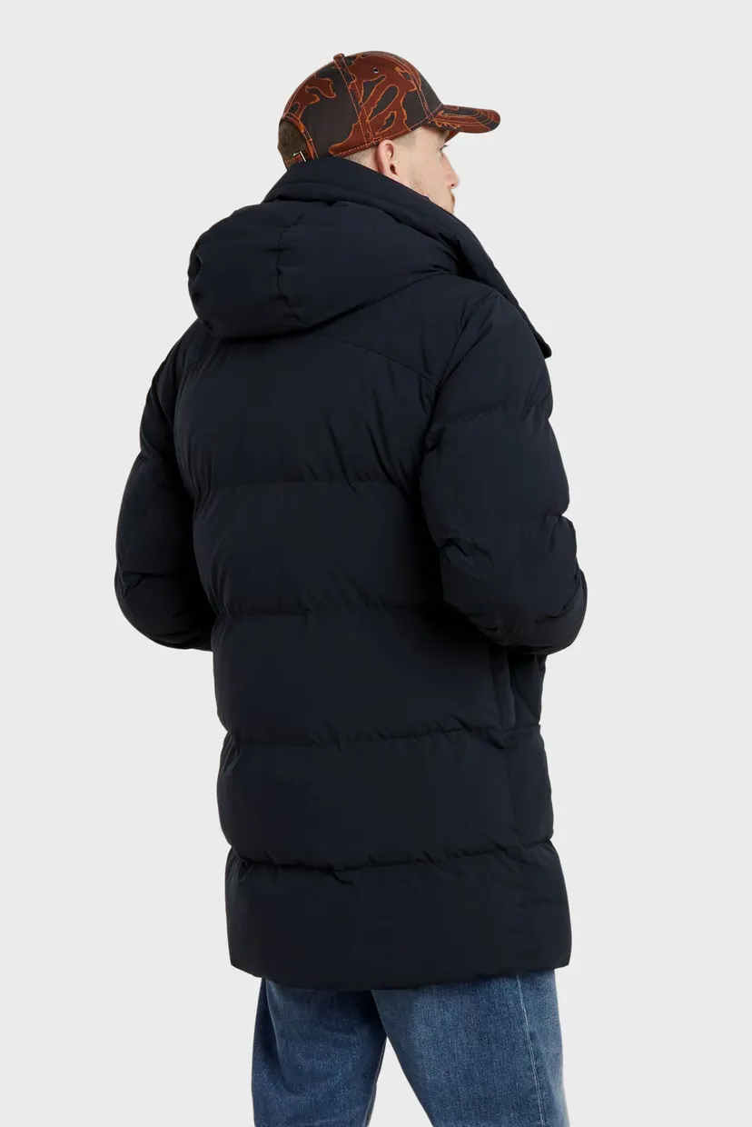 Чоловіча темно-синя куртка G- Whistler Padded Hooded Parka 2.1 3