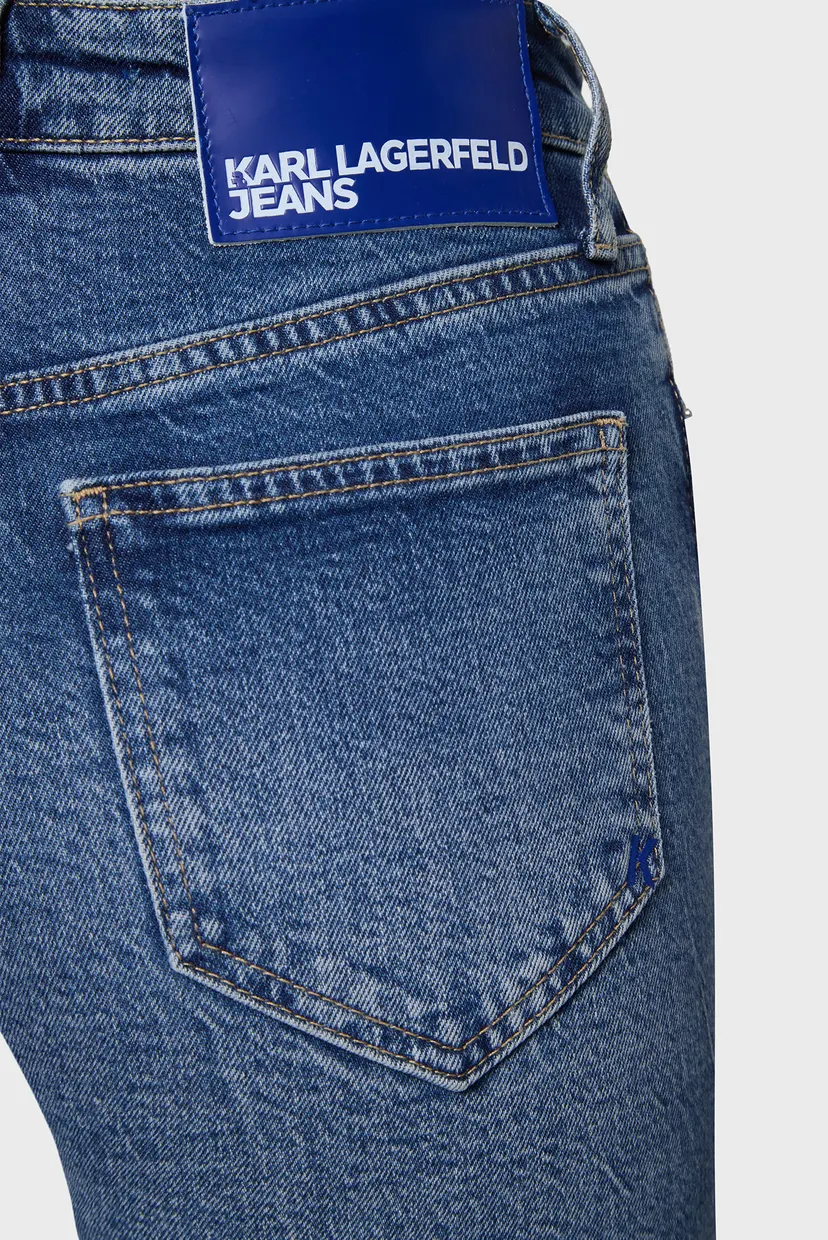 Жіночі сині джинси straight shank denim 3