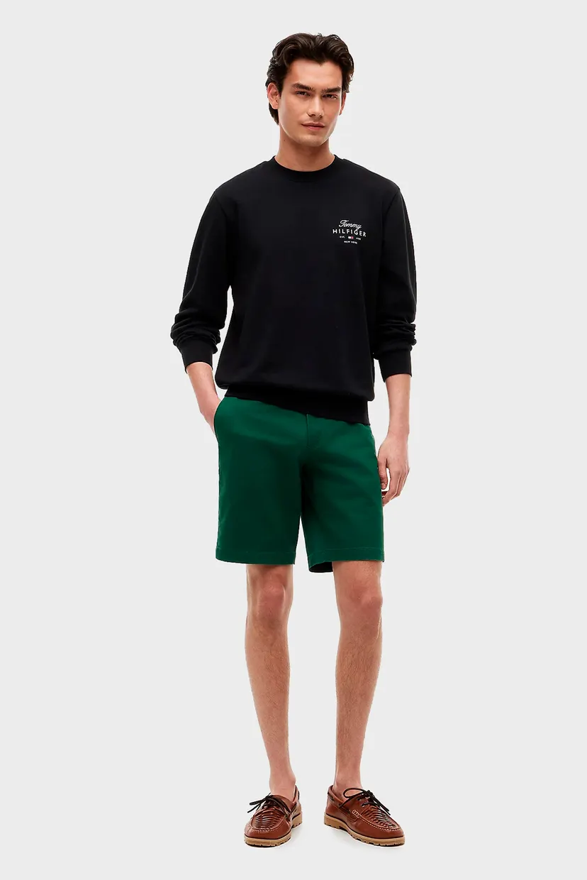 Мужской черный свитшот SCRIPT Tommy Hilfiger MW0MW43218 — MD-Fashion
