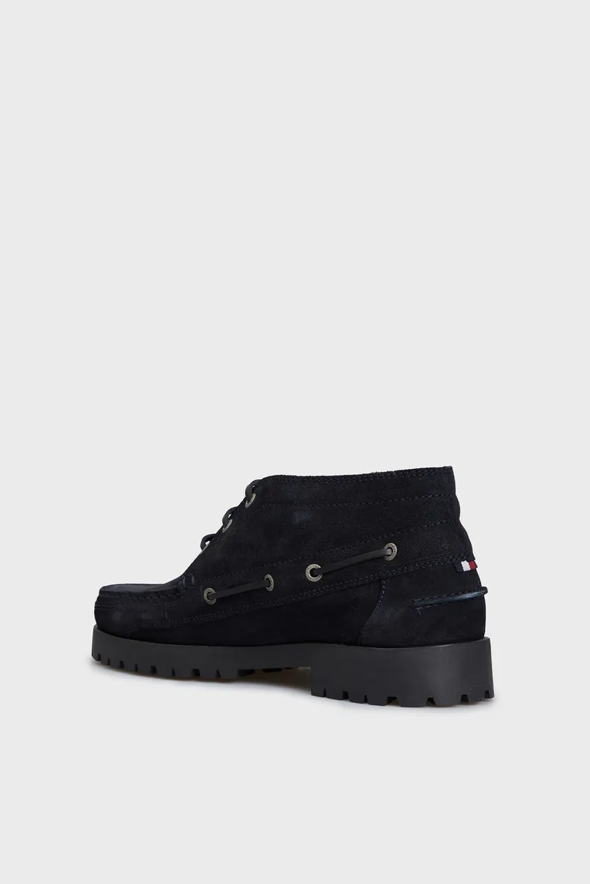 Чоловічі темно-сині замшеві дезерти TH BOAT BOOT CLASSIC SUEDE 5