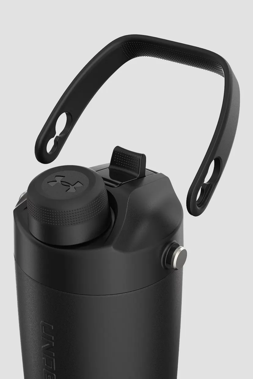 Чорна пляшка для води UA 30oz Speed Flip Stainless Steel Bottle Black OSFA (500 мл) 6