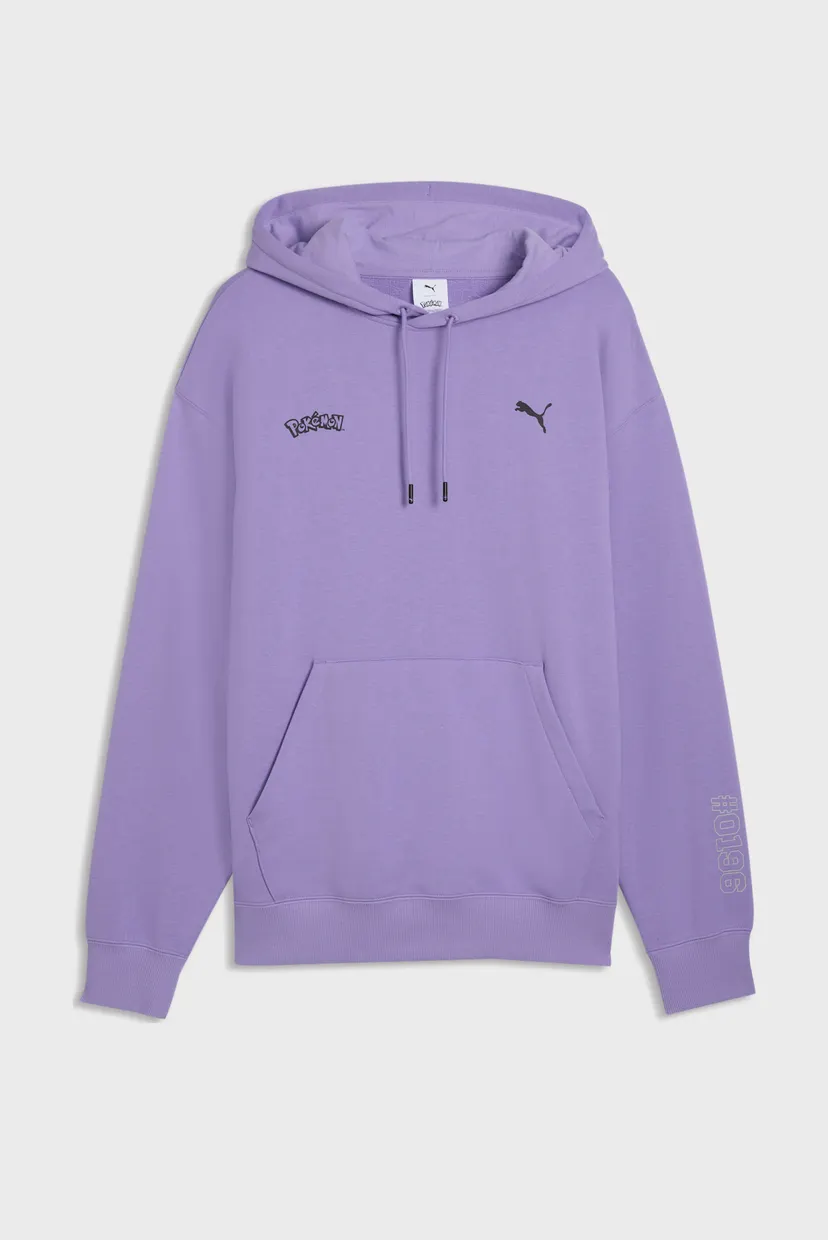 Чоловіче фіолетове худі PUMA x POKÉMON Relaxed Graphic Hoodie Men 6