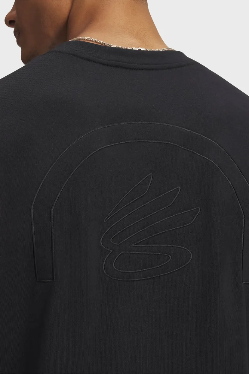 Мужская черная футболка Curry Verbiage Tee 2 3