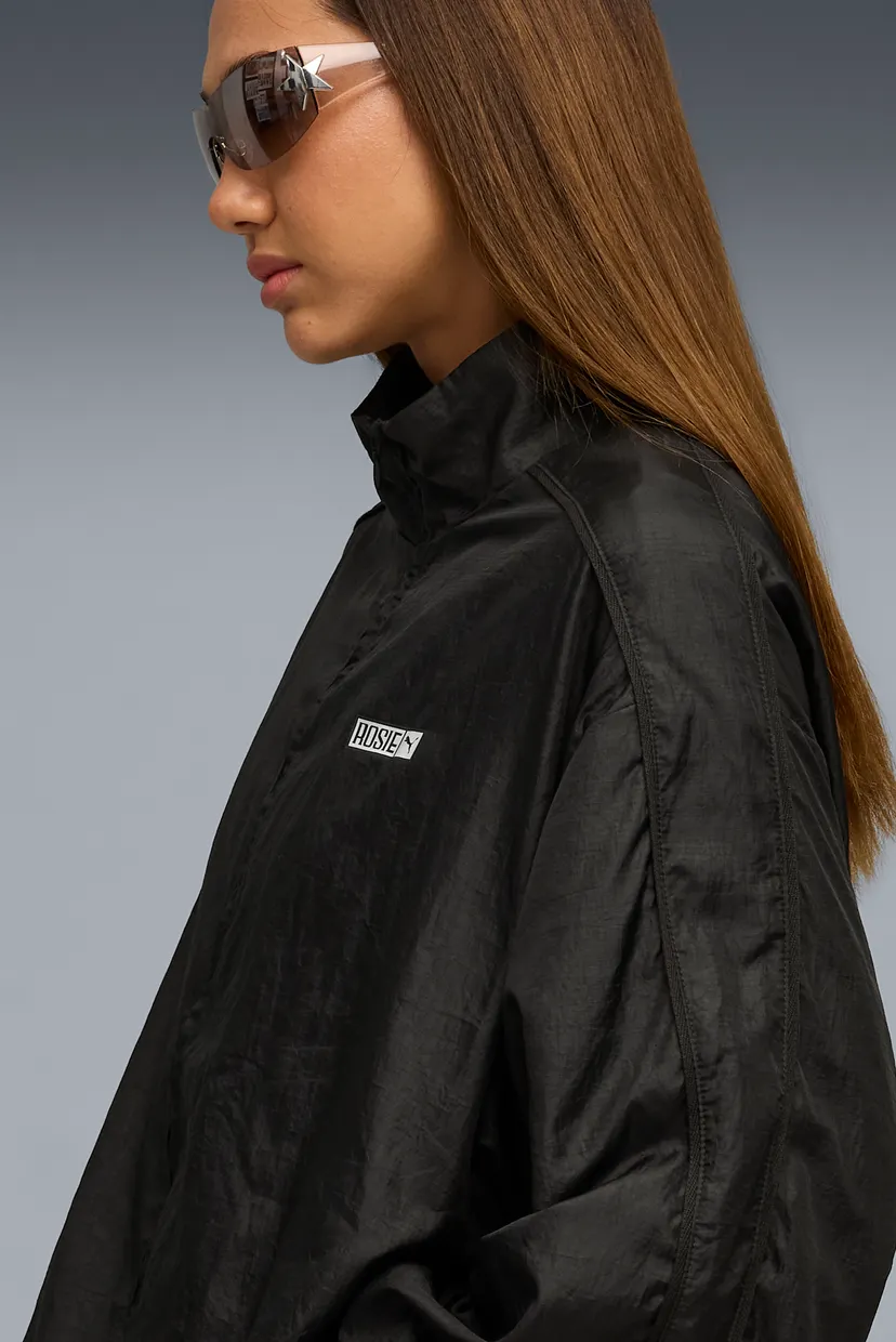 Женская черная спортивная кофта PUMA x ROSÉ T7 Track Jacket Women 4
