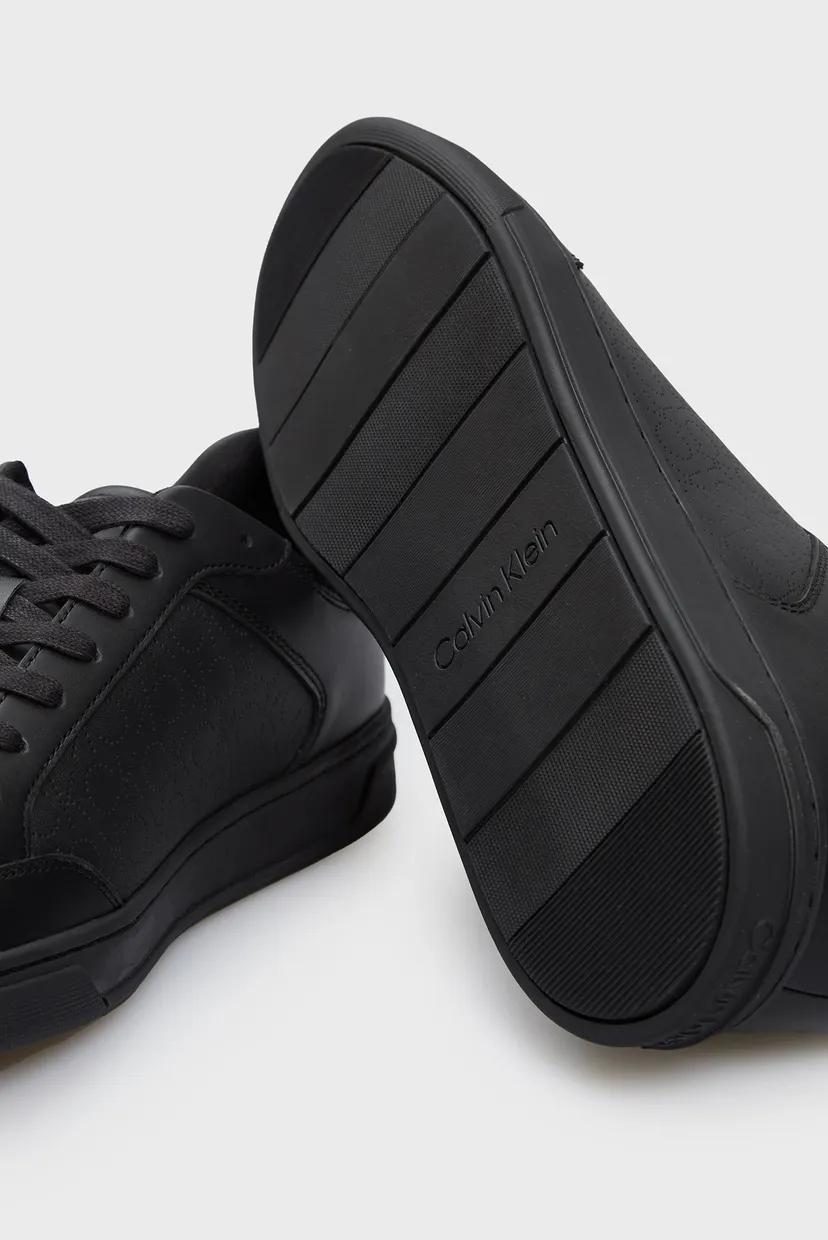 Мужские черные кожаные сникерсы LOW TOP LACE UP LTH PERF MONO 5