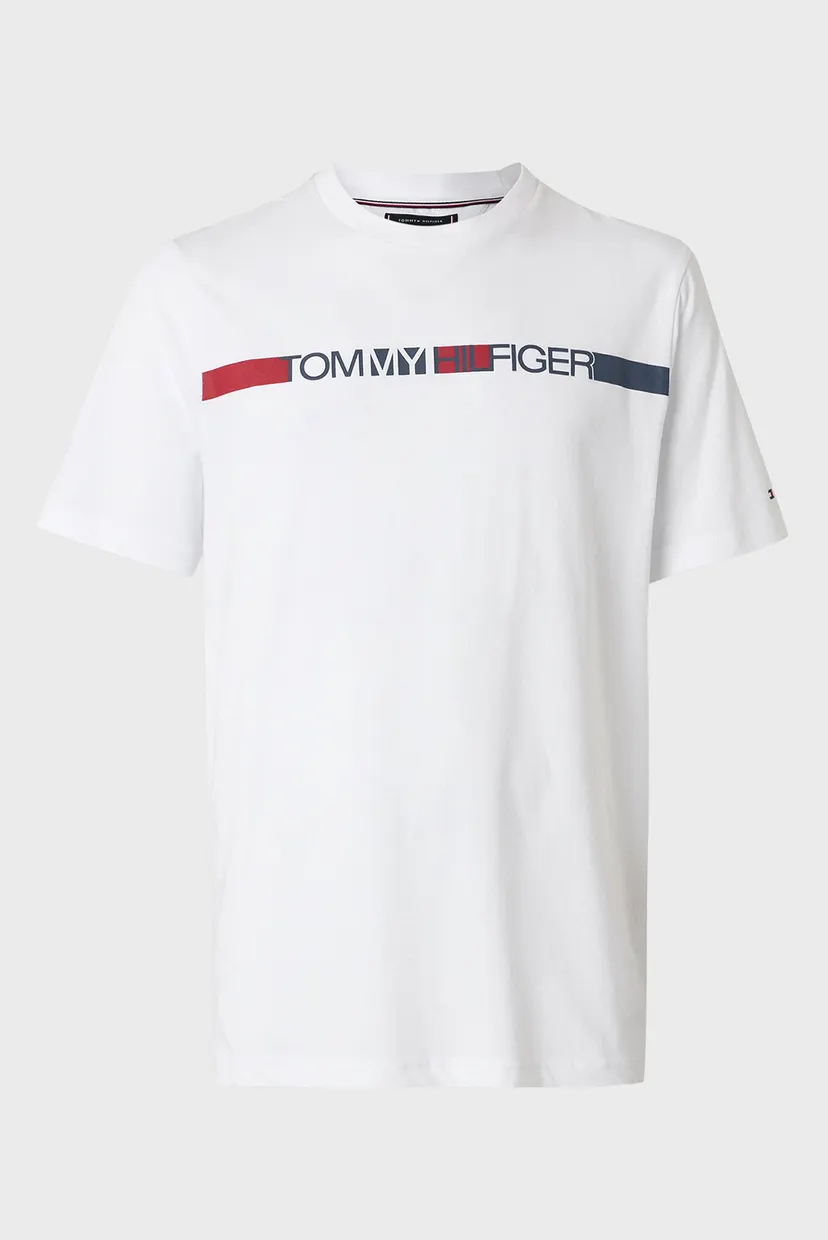 Мужская белая футболка BRAND LOVE 5