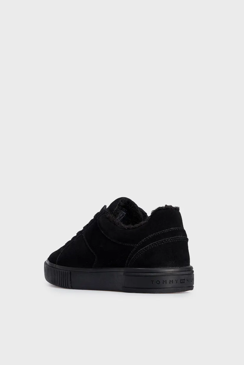 Женские черные замшевые сникерcы VULC SUEDE SNEAKER LO 5