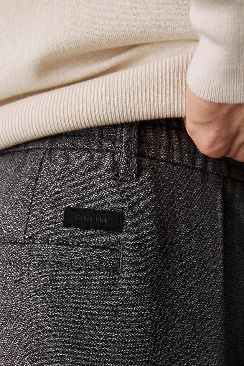 Чоловічі сірі джогери WOOL-BLEND-STRETCH S&P JOGGER 4
