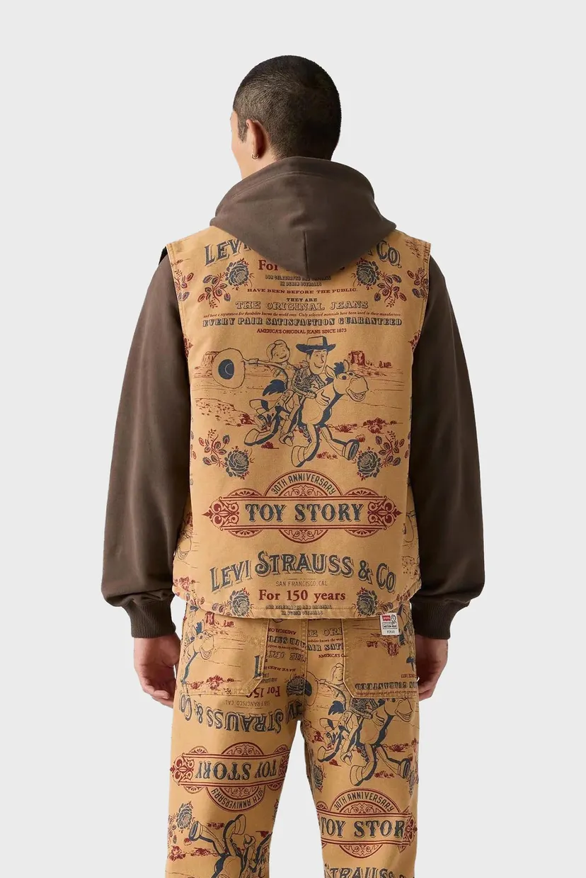 Мужской коричневый жилет Levi's® x Toy Story 3