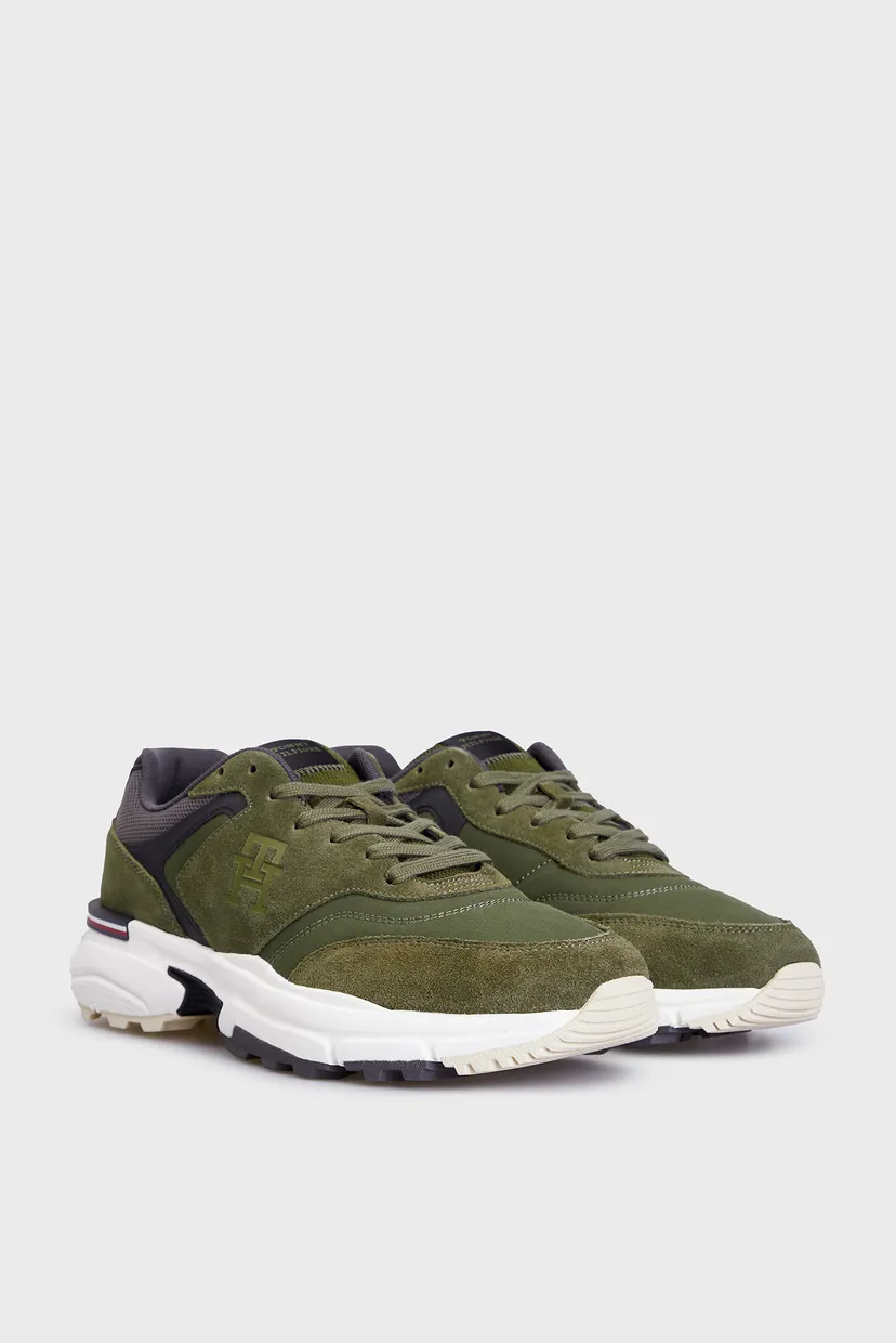 Чоловічі зелені кросівки M RUNNER X VENTILE MIX 3