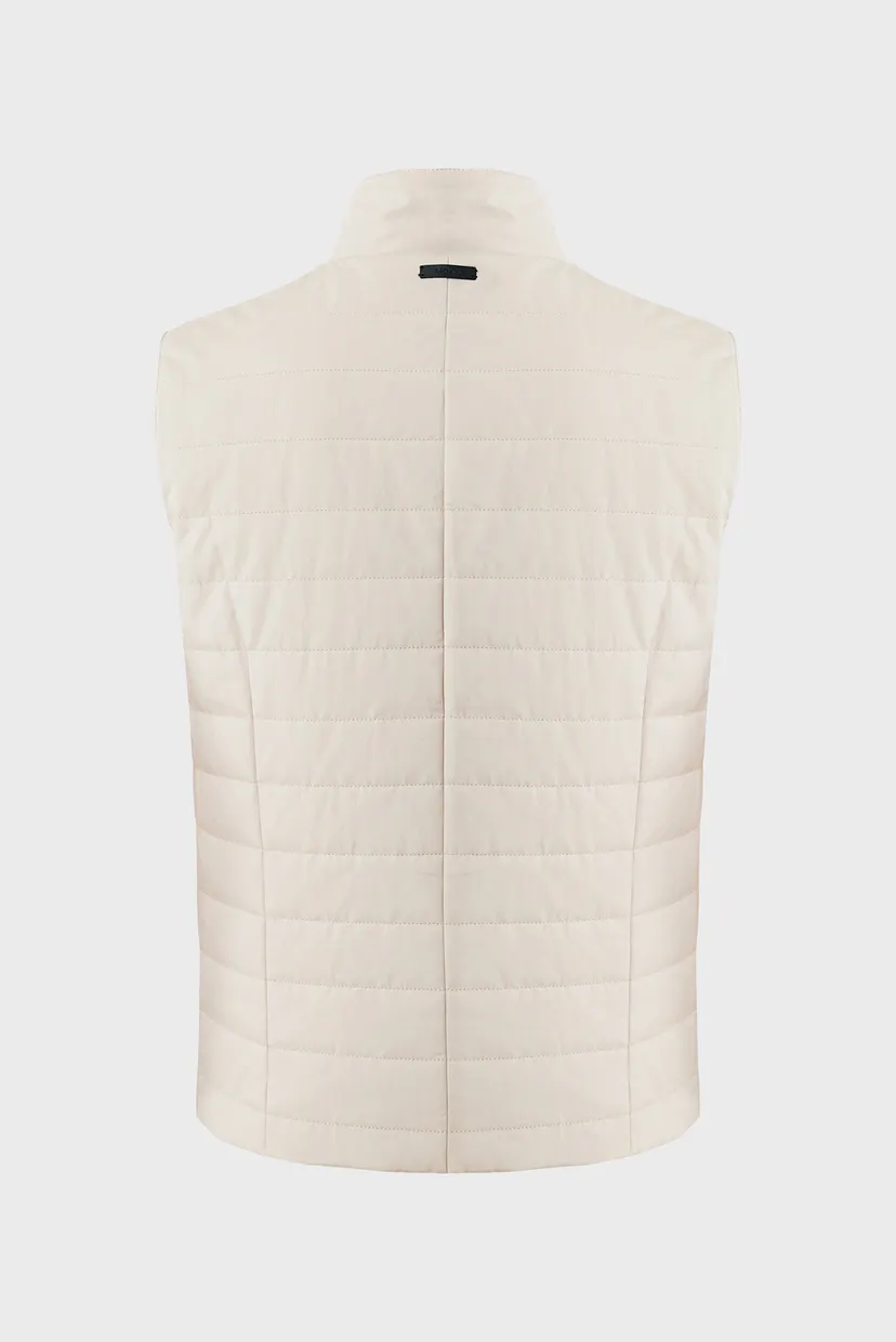 Чоловічий бежевий жилет Light padded smart bodywarmer 7