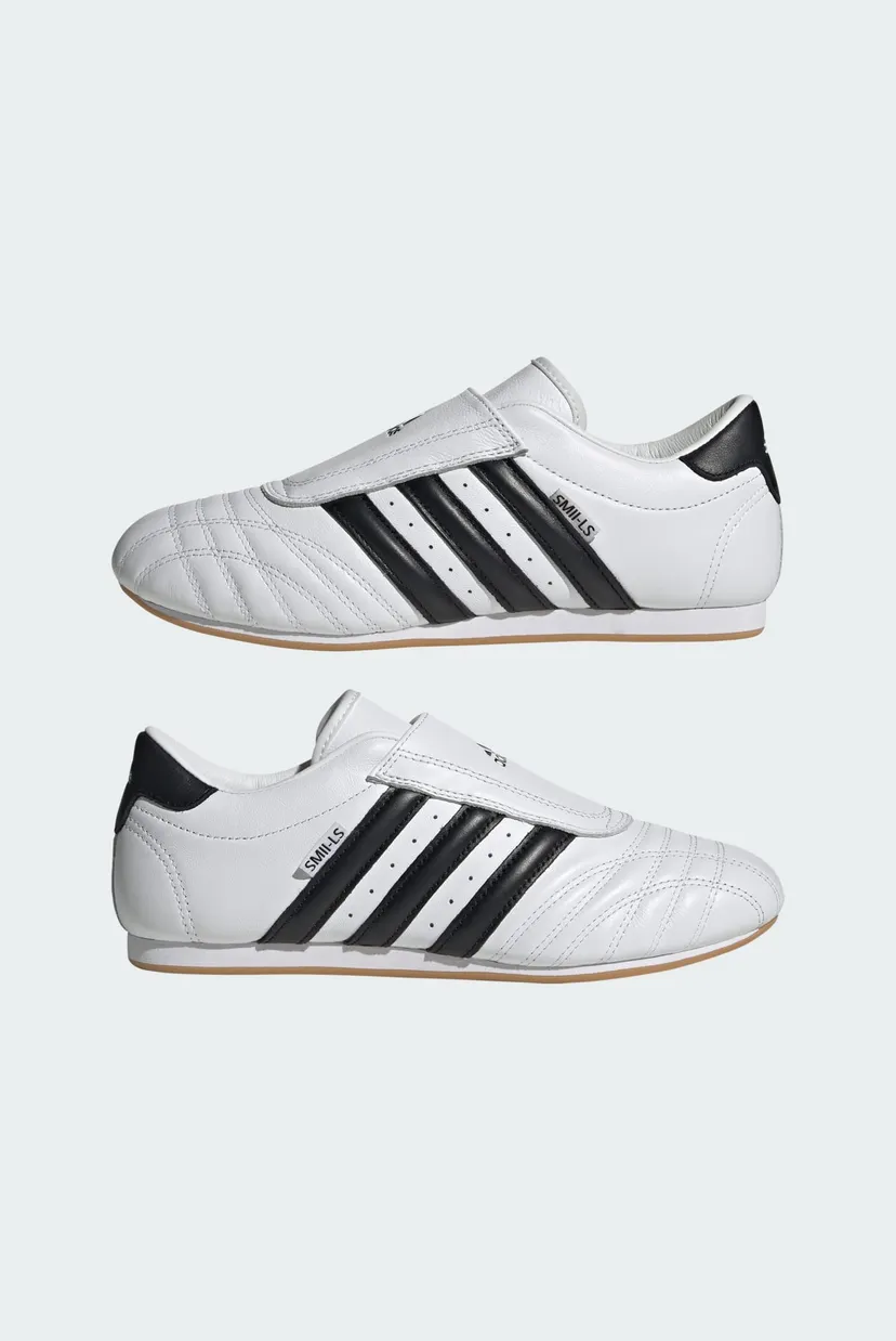 Жіночі білі шкіряні кросівки adidas Taekwondo 7