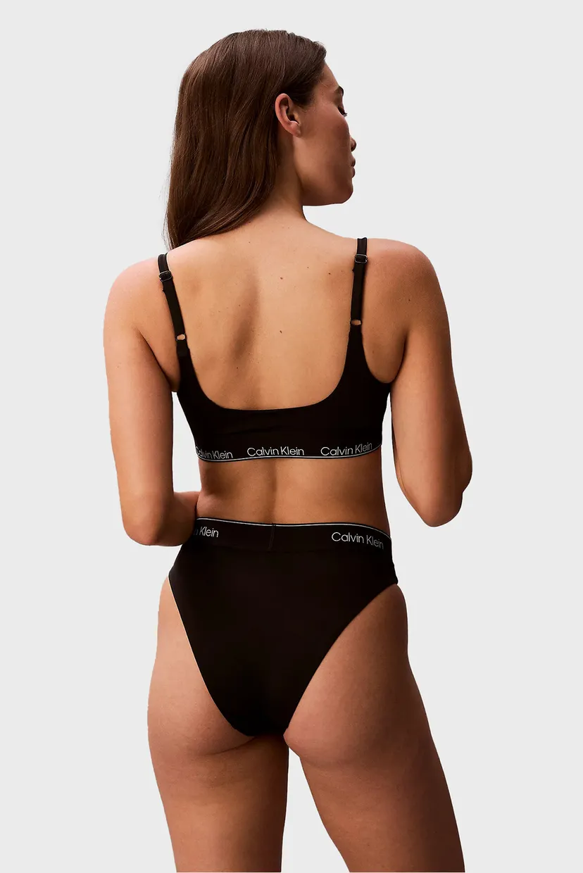 Женский черный лиф от купальника SQUARE NECK BRALETTE 3
