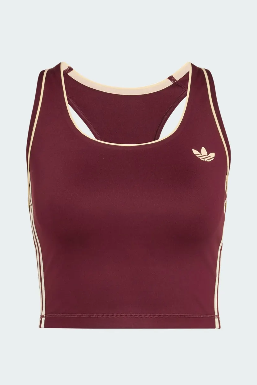 Жіночий бордовий топ adidas Originals Sport 6
