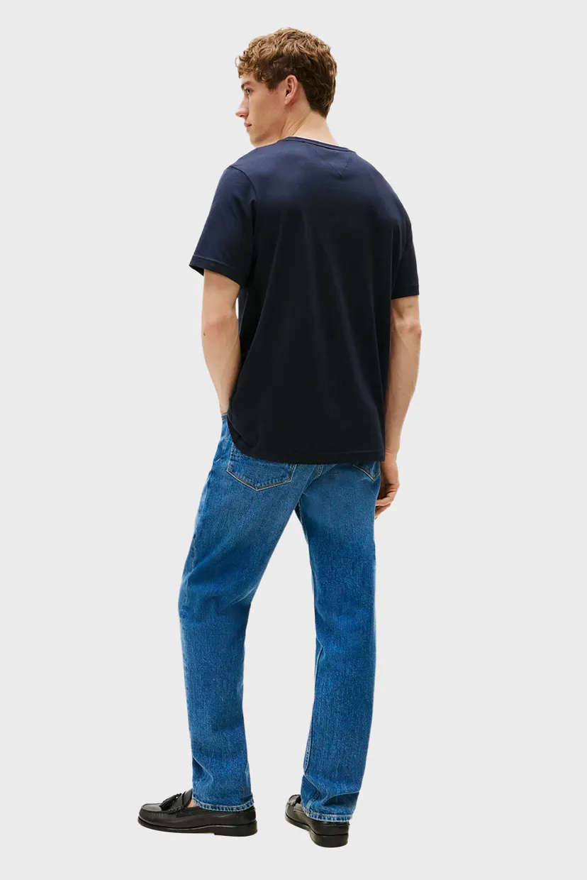 Чоловіча темно-синя футболка COTTON MODAL TEE 3