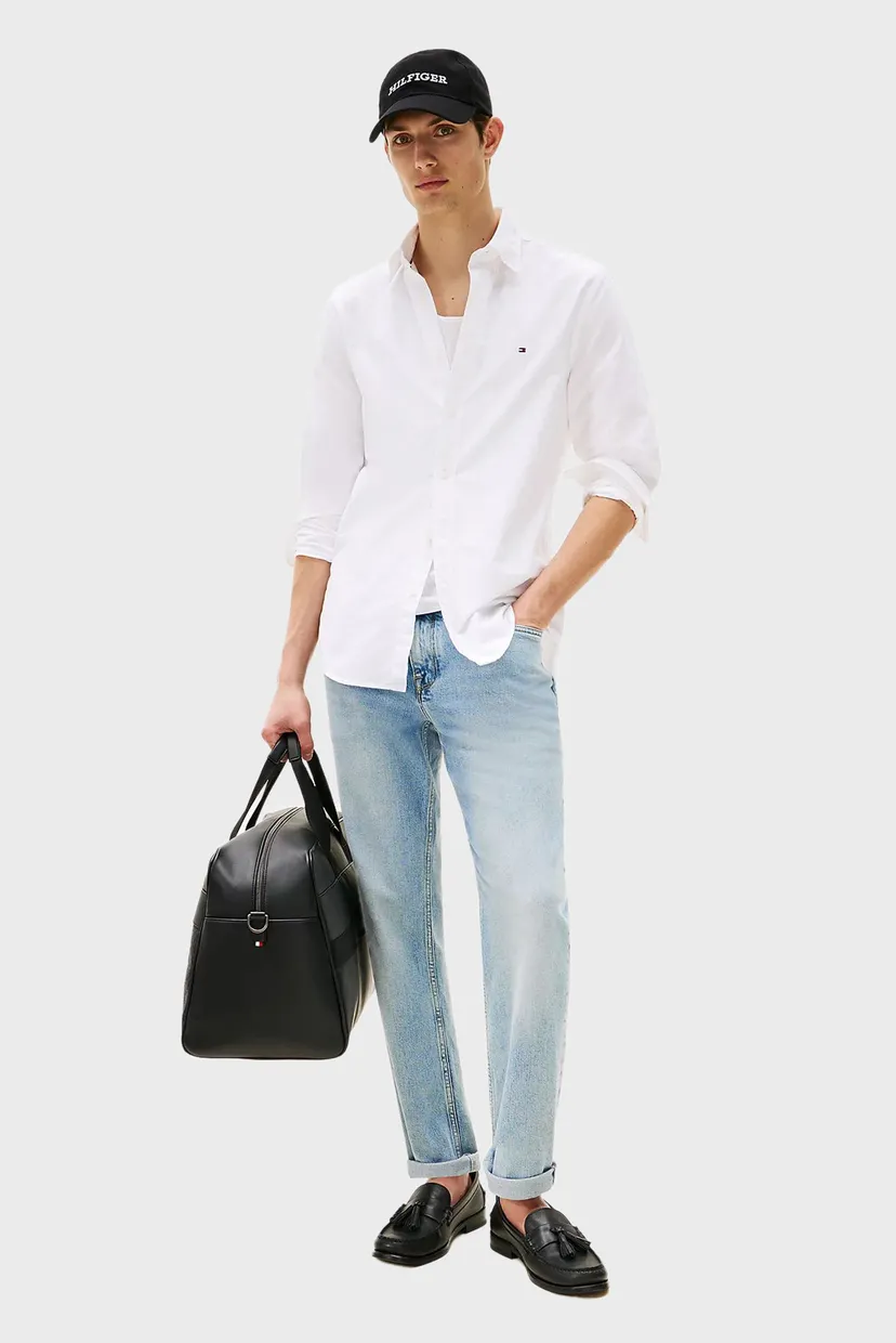 Чоловіча біла сорочка SOLID HERITAGE OXFORD RF 2