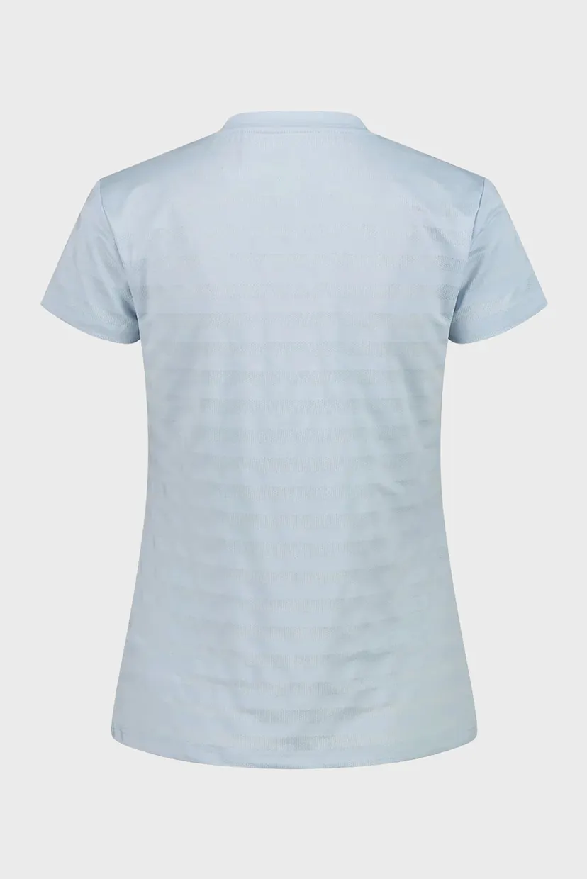 Женская голубая футболка в полоску ODOR-INHIBITING T-SHIRT 3
