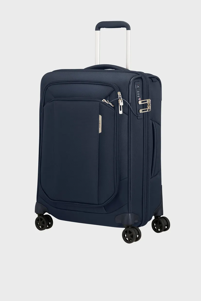 Темно-синя валіза 55 см RESPARK MIDNIGHT BLUE 3