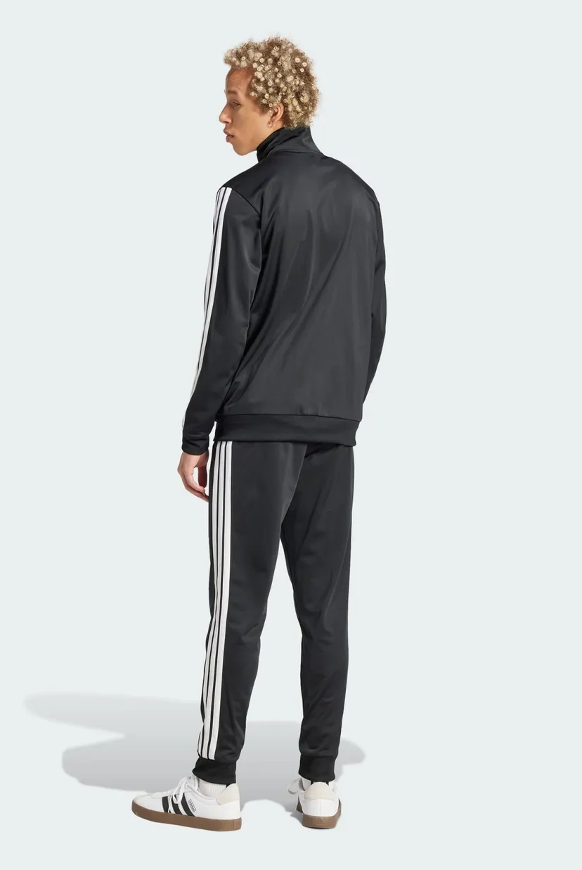 Мужской черный спортивный костюм (кофта, брюки) Sportswear Basic 3-Stripes Tricot 3