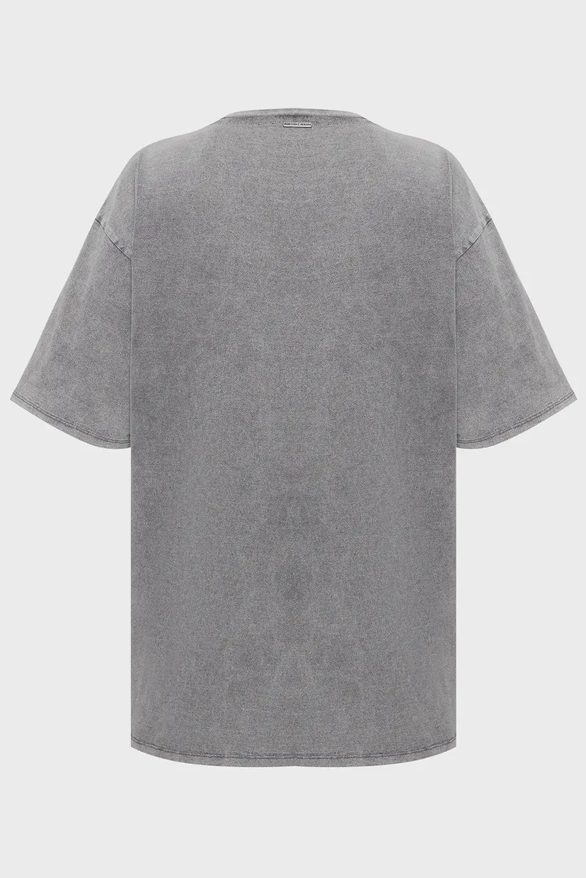 Сіра футболка GMTWSH TUNIC (унісекс) 8