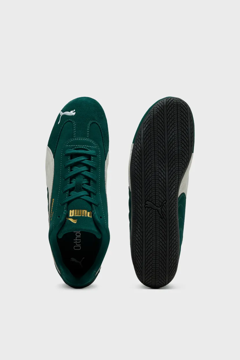 Темно-зеленые замшевые кроссовки Speedcat OG Unisex 5