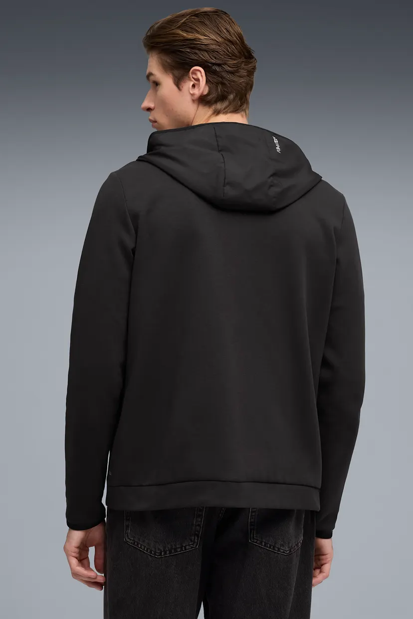 Мужское черное худи PUMATECH Full Zip Hoodie Men 3