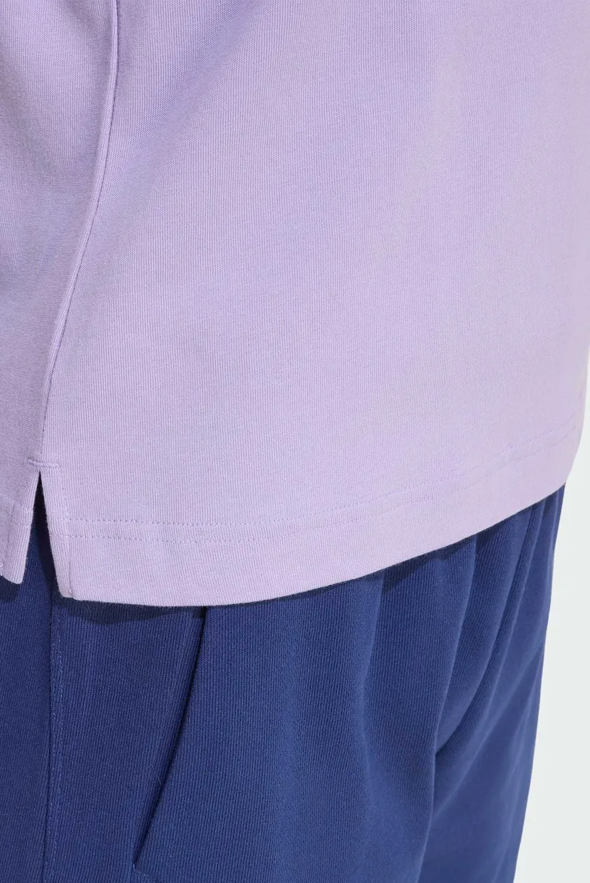 Жіноча бузкова футболка ADIDAS KIT 3-STRIPES 5