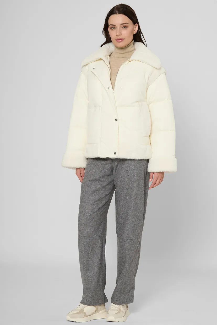 Женская белая куртка BOSS 50548173;118 — MD-Fashion