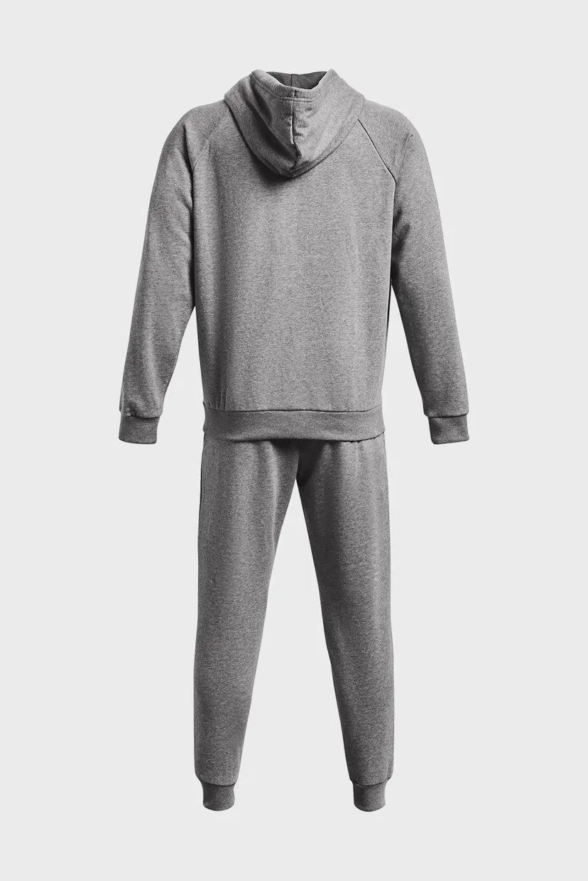 Чоловічий сірий спортивний костюм (худі, штани) UA Rival Fleece Suit 6