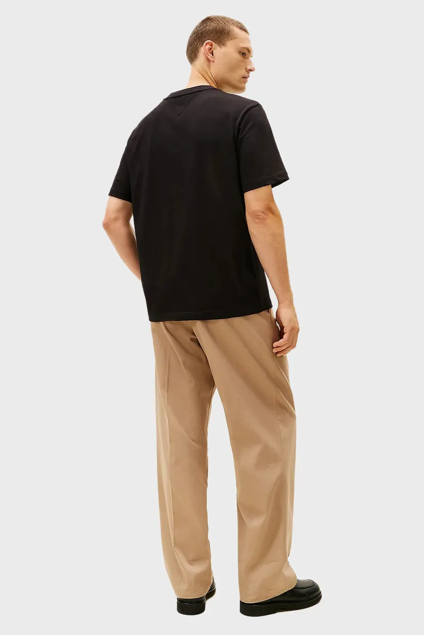 Чоловіча чорна футболка MODERN ATHLEISURE H BADGE TEE 3
