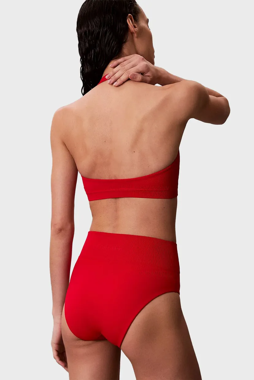 Женские красные моделирующие трусики от купальника BIKINI 3