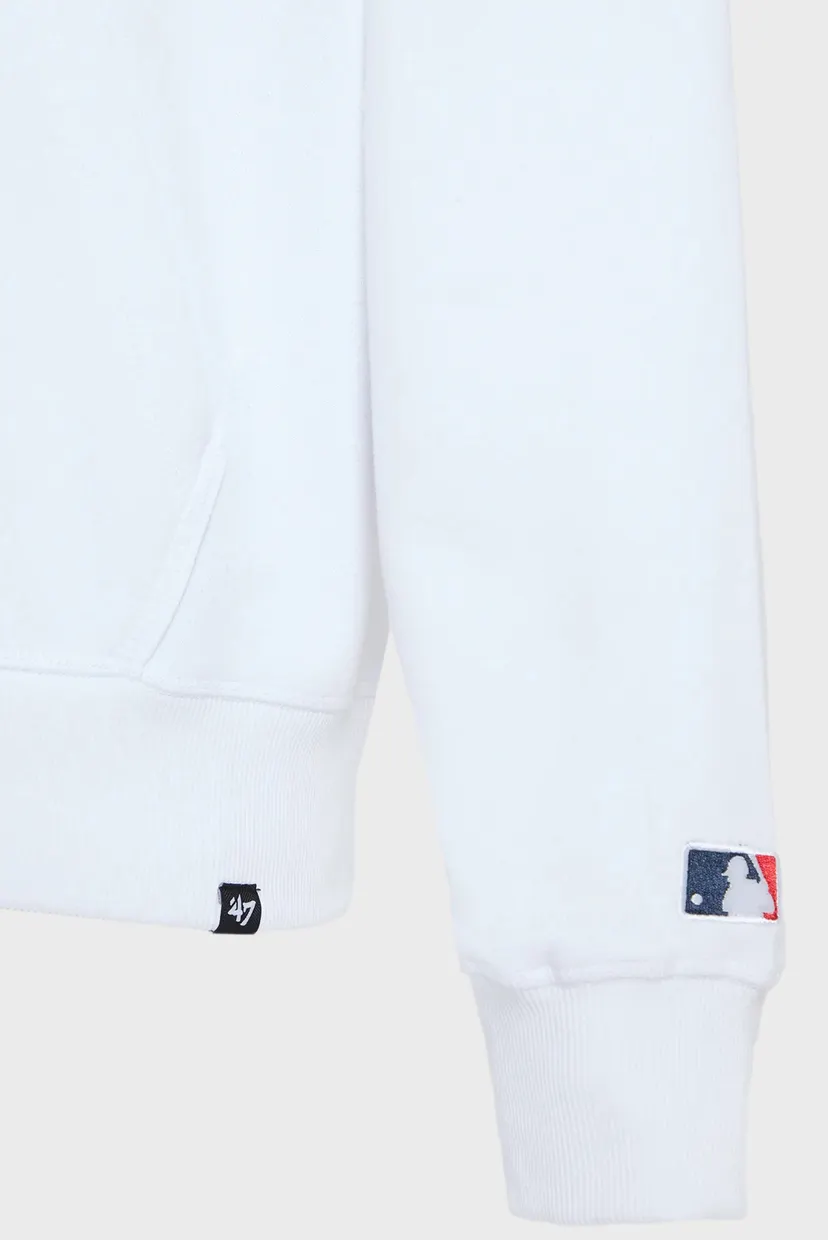 Белое худи NEW YORK YANKEES BASE RUNNER L (унисекс) 4