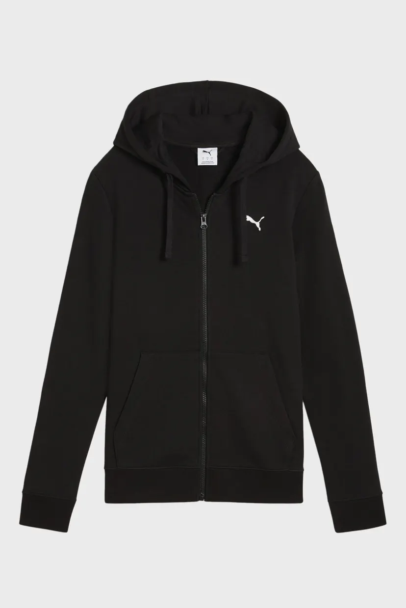 Жіноче чорне худі Essentials Full-Zip Hoodie Women 6