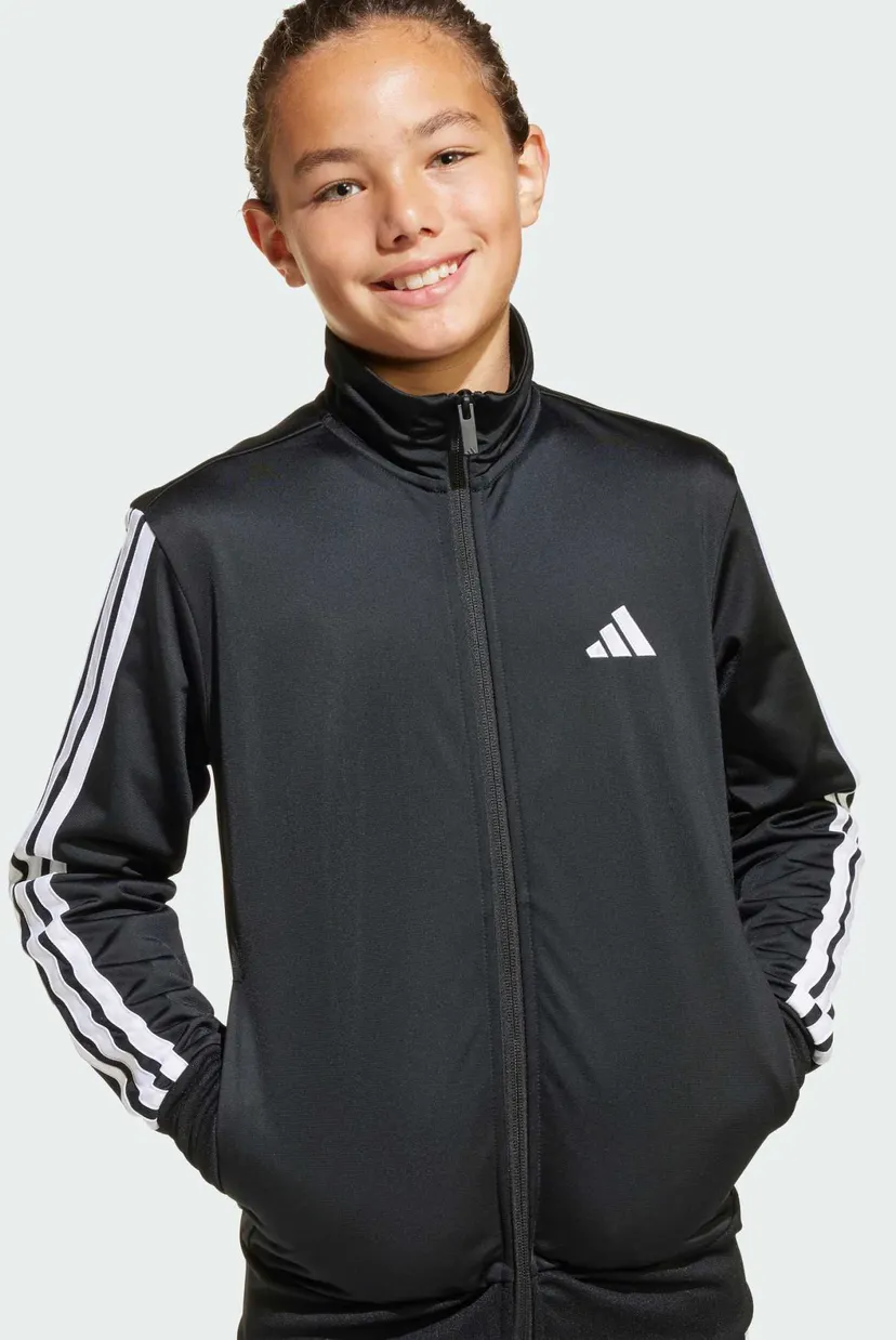 Детский черный спортивный костюм (спортивная кофта, брюки) Essentials Climacool Kids 4