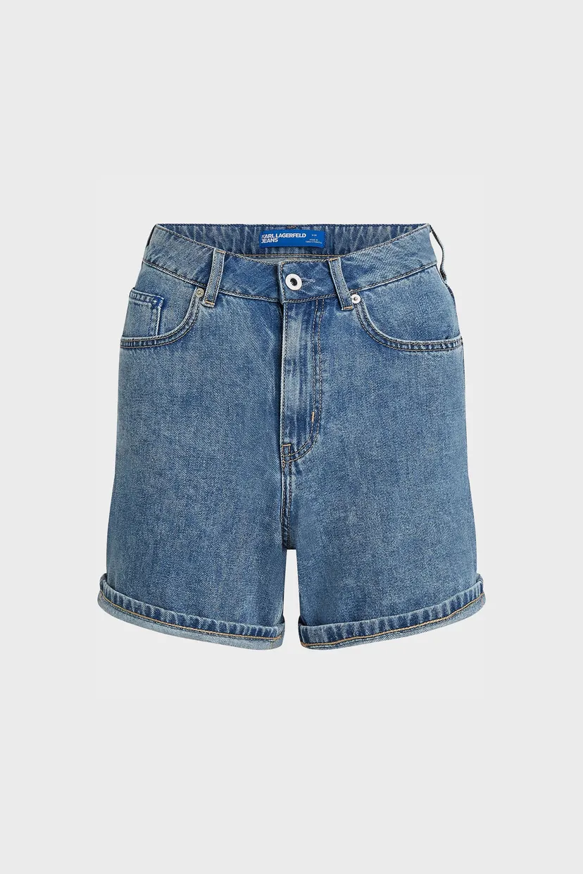 Жіночі блакитні джинсові шорти HR DENIM 5