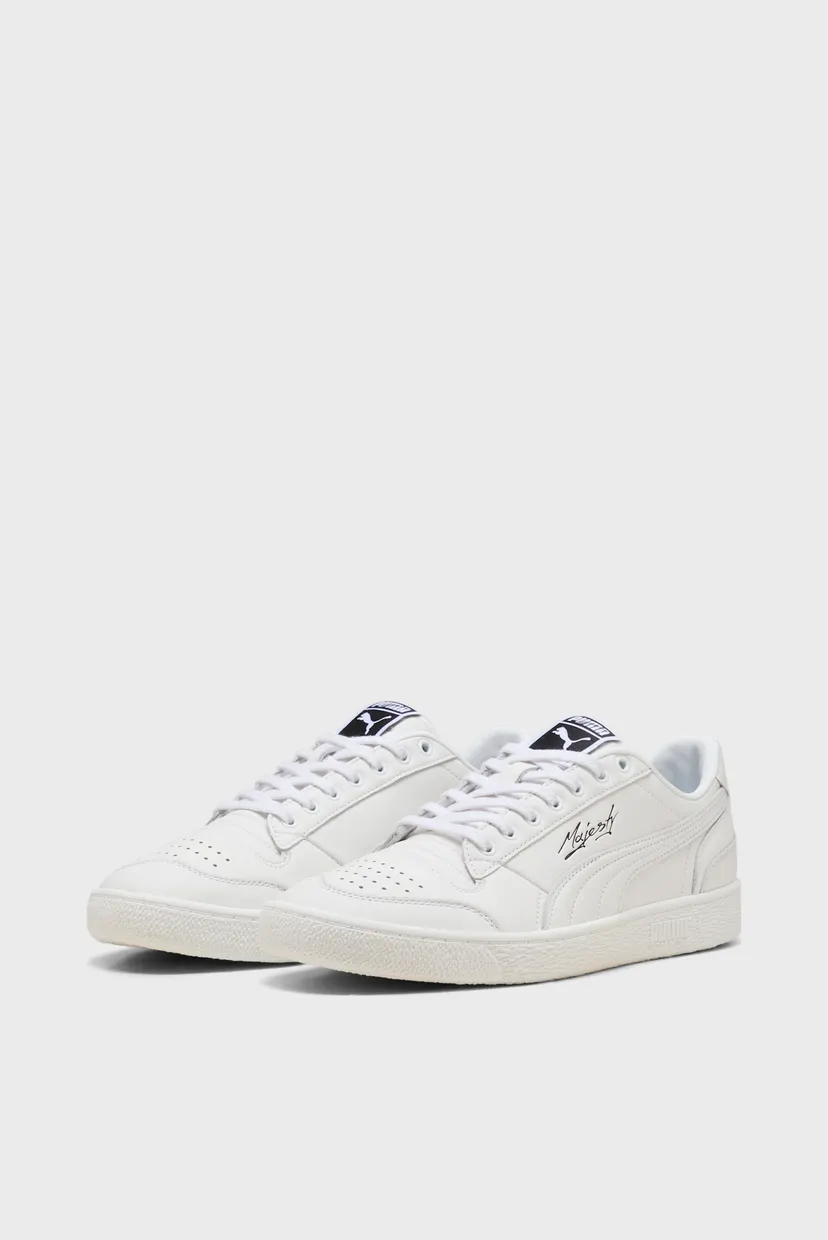 Белые кожаные сникерсы Majesty Sneakers Unisex 3