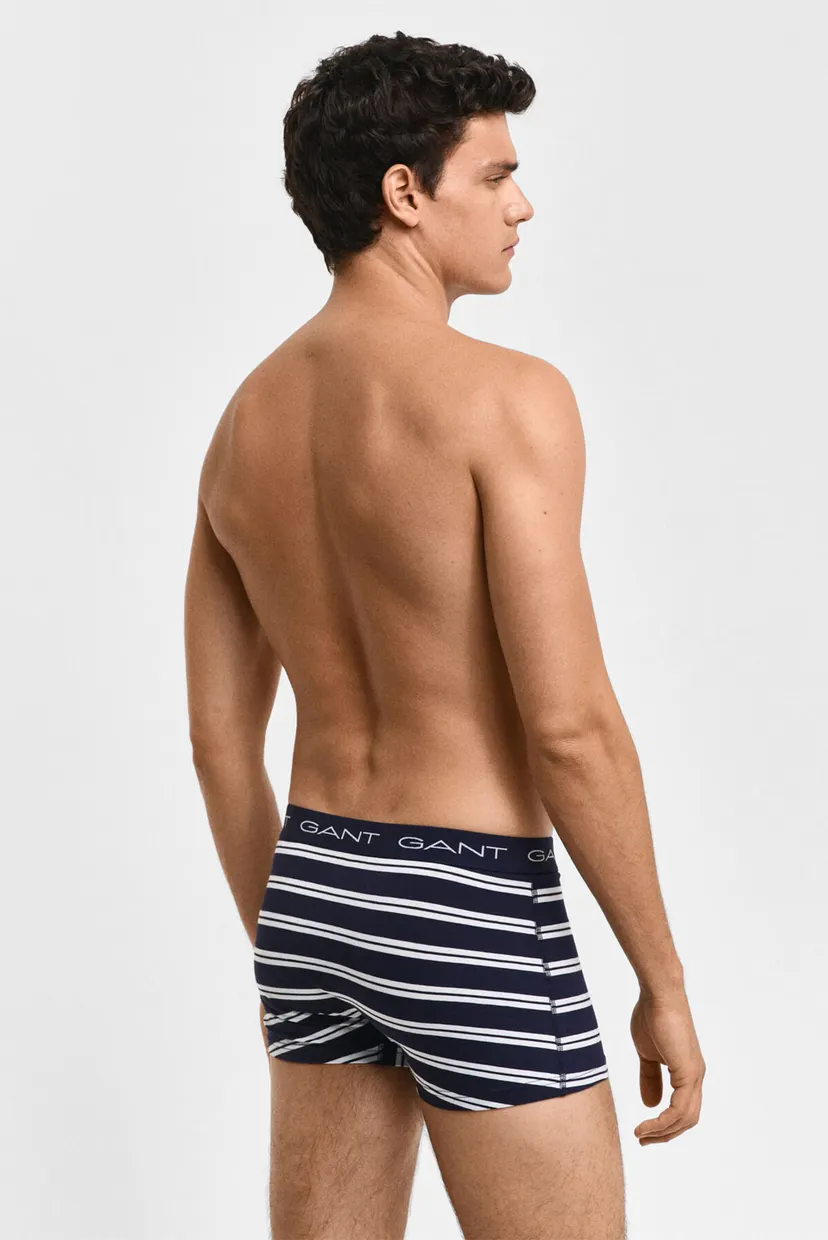 Мужские синие боксеры (3 шт) STRIPE TRUNK 3