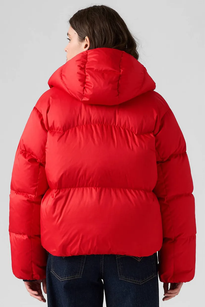 Жіночий червоний пуховик Levi's® 003MD;0004 — MD-Fashion