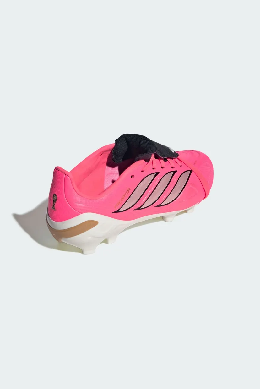 Детские розовые бутсы PREDATOR LEAGUE Fold-Over Tongue Firm Ground Football Kids 5
